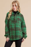 Miranda Check Jacket Green