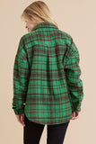 Miranda Check Jacket Green