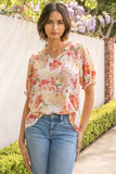 Serena Floral Top