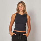 Black Seamless Tank