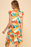 Savanah Print Dress