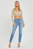 Relaxed Skinny Jeans Mid Rise