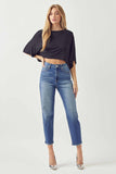 High Rise Mom Fit Jeans