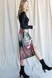 Multi Color Sequin Skirt