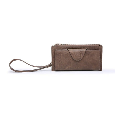 Kyla Wristlet / Wallet Coffee