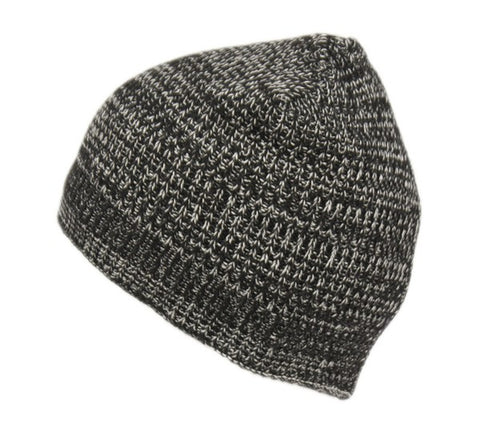 Cable Knit Beanie Dk Gray