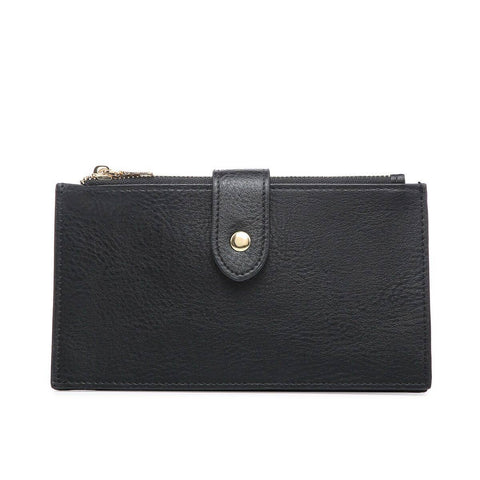 RFID Two Compartment Wallet Black