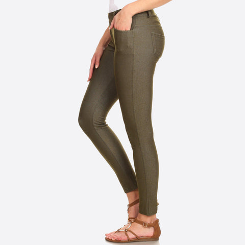 Jeggings Army Green
